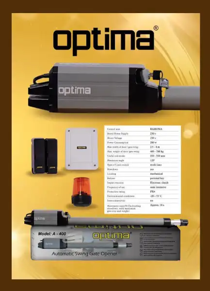 جک پارکینگی اپتیما optima
